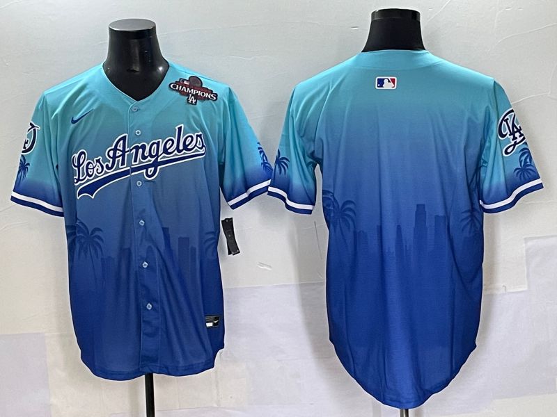 Men 2025 Los Angeles Dodgers Blank Blue Game Nike MLB Jersey style 6263->los angeles dodgers->MLB Jersey